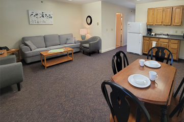 Standard Suite Living Room, Dining Room, Kitchenette